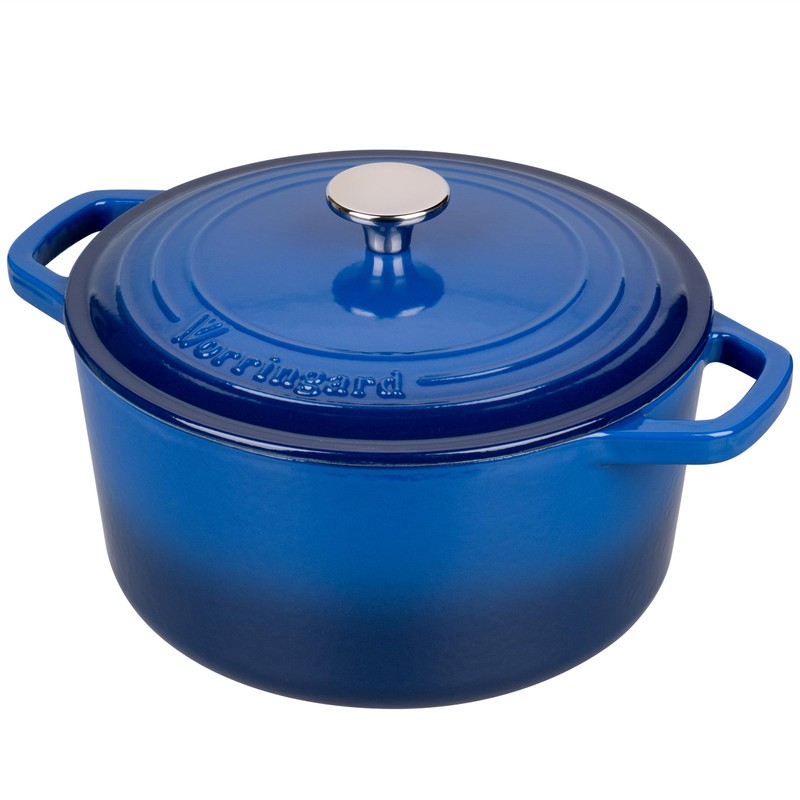 VORRINGARD Enameled Cast Iron Dutch Oven Pot with Lid, for