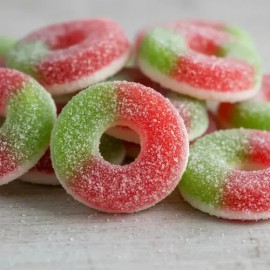 Gomitas Aros De Sandia Lucky Gummys 1kg