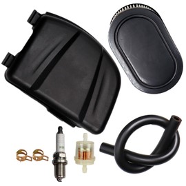 LIZAPUS Air Fitler Cover & Air Filter Tune Up Kits Compatible with Snapper 12BVC3A4707 Lawn Mower 163cc
