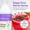 NuNaturals Stevia Simple Syrup, Sugar-Free Sweetener, Plant-Based Sugar Substitute, Zero