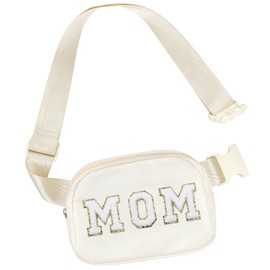 Lamyba Mom Gifts,Mothers Day Gifts for Mom from Daughter/Son,Waterproof & Adjustable Strap Fanny Pack/Crossbody Bag for Mom, New Mom/Boy Mom Gifts,Baseball Mom Accessories,Sports Mom Must Haves