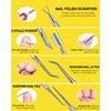 MORGLES MORGLES Nail File and Buffer Blocks with Nail Care