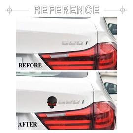 1797 3D Skull Pirate Devil Death Red Eyes Car Decals Stickers Accessories Vehicles Trucks Decorations Emblem Logo Badge Bumper Trunk Tailgate Window Metal Aluminum Alloy (2)