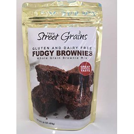 Whole Grain Fudgy Brownies- Gluten & Dairy Free by Tree Street Grains