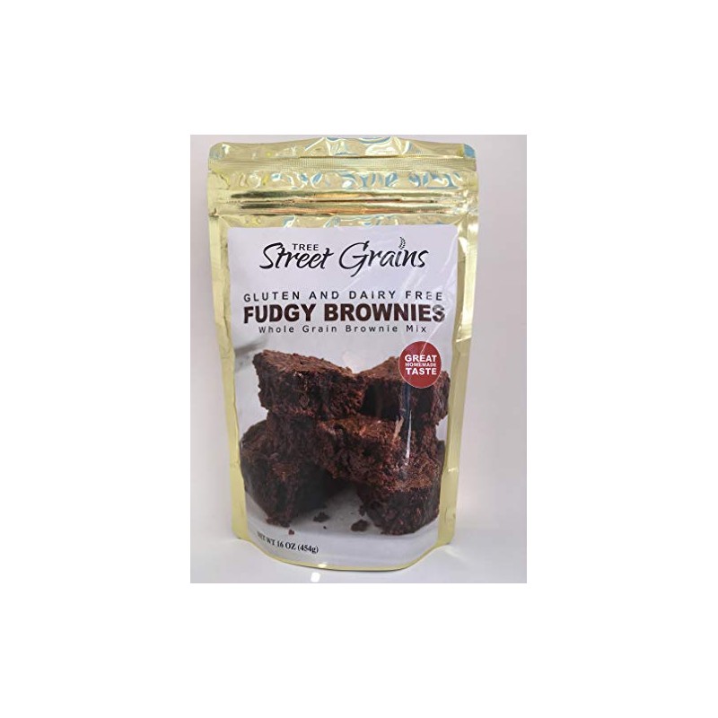 Whole Grain Fudgy Brownies- Gluten & Dairy Free by Tree