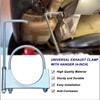 4" Heavy-Duty Universal Exhaust Clamp with Hanger, Exhaust Pipe Muffler
