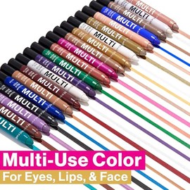 Wet n Wild Color Icon Multi-Stick Gold Keep Diggin’ – Lápiz Multifuncional en Tonalidad Dorada para Ojos, Labios y Rostro, Alta Pigmentación, Acabado 