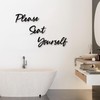 Please Seat Yourself Metal Wall Decor Farmhouse Bathroom Signs lease