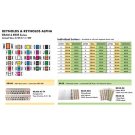 Doctor Stuff - File Folder Labels, Reynolds & Reynolds ColorFile Compatible Alphabet Labels - Letter N, Orange, 3/4" x 1-1/2", Roll of 500