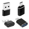 Hawpasy USB-C Adapter 4er Pack, Type C und USB-A Adapter