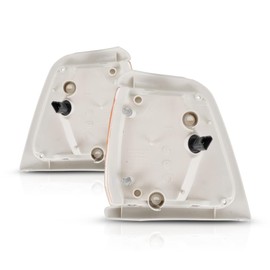 For Toyota Pickup 1989 1990 1991 Corner Light Assembly Driver and Passenger Side | Pair | 2WD | DLX/SR5 Models | w/Gray Trim | Clear & Amber Lens | TO2520121, TO2521123 | 8162089176, 8161089176