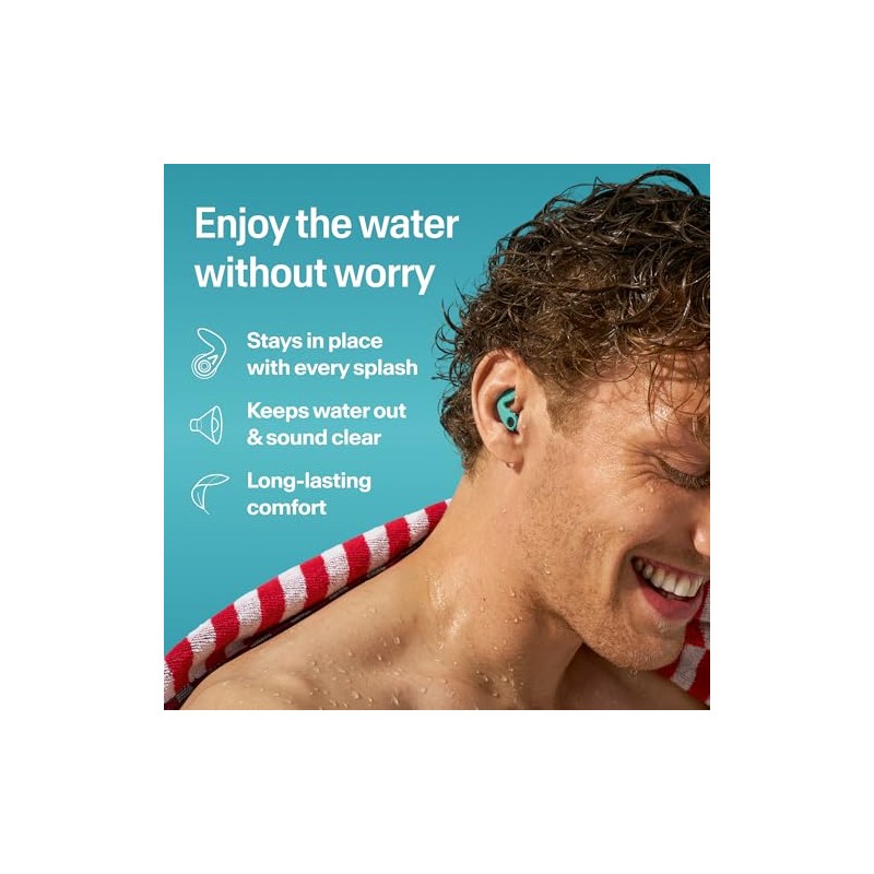 Alpine WaterSafe Tapones para Nadar, Mantienen el Agua Fuera, Dejan