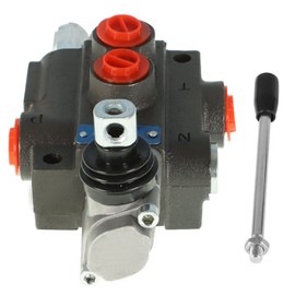kimllier 1 Spool Hydraulic Valve 11GPM 3600PSI Hydraulic Directional Control Valve BSPP Ports Double Acting Valve