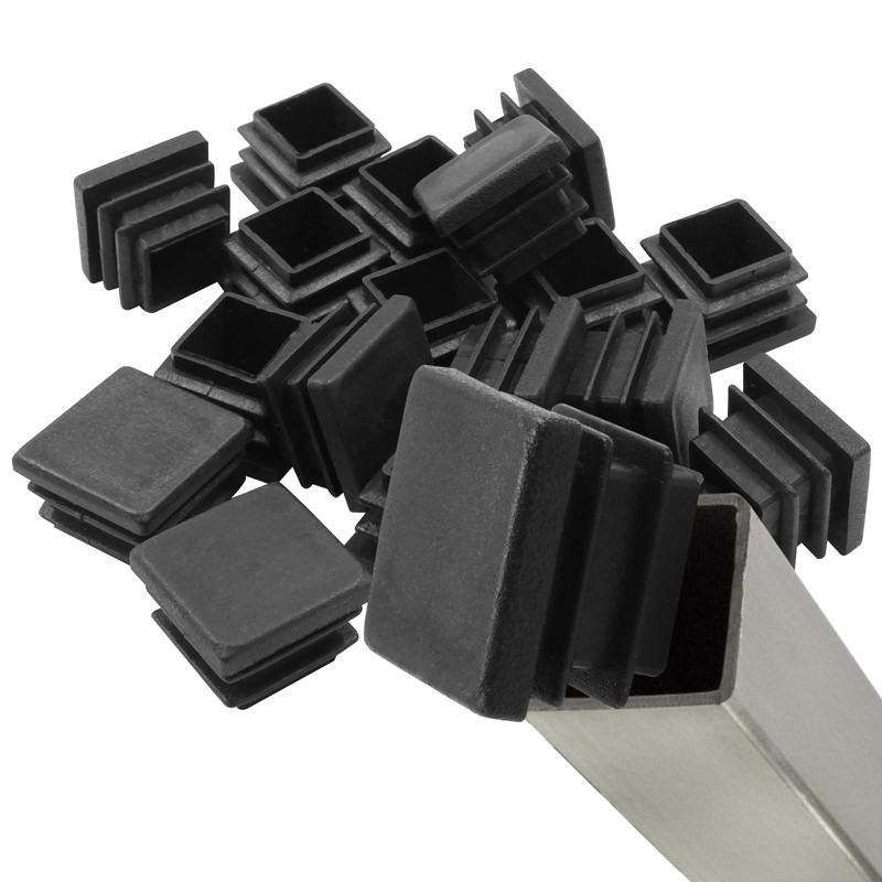 LifCratms 24 Pack 3/4 Inch (19mm) Square Plastic Plug, Square
