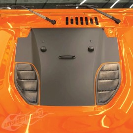 ANYStickerYouWant Blackout Hood Vinyl Decal Fits Jeep Wrangler JK Rubicon 2007-2018