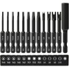 13PCS Screwdriver Bit Set, Triangle Screwdriver Set TA18-27, Square Drive