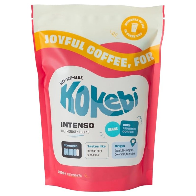 Kokebi Intenso Dark Roast Coffee Beans 250g