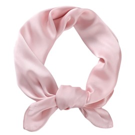 FAIRYGATE Große quadratische Seidenschal Damen für Damen Frauen Seidig wie Kopftuch Bandanas Haarschal A2315