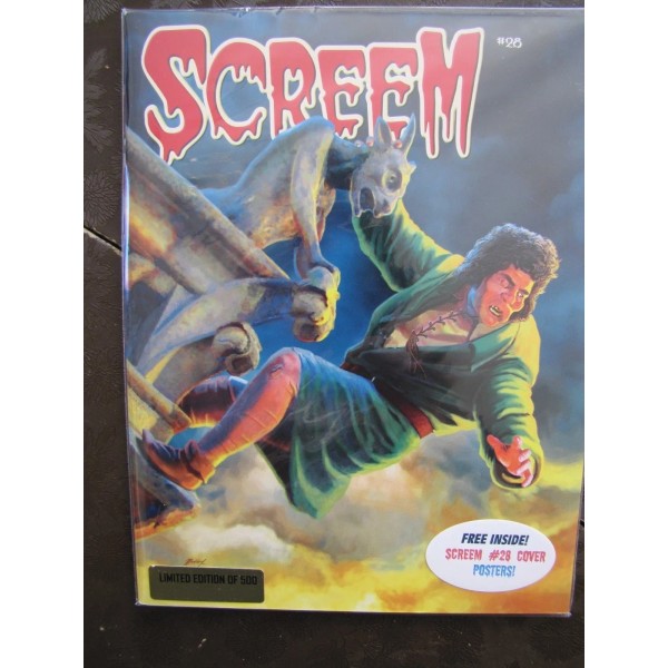 Screem # 28 Uncirculated Hunchback cover limited to 100 copies