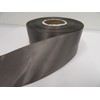 2 metres of 50mm Satin Ribbon Gunmetal Grey Dark Silver