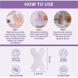 HB 120 Pcs Gentle Transparent Tape Strips - Pain-Free Removal & Hypoallergic Tape