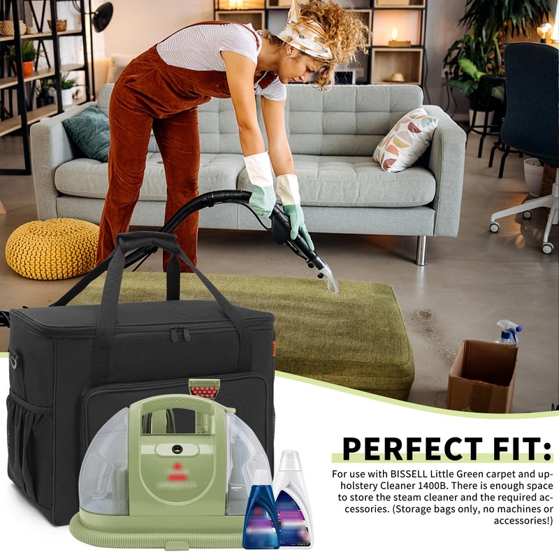 TORIBIO Large Storage Bag Carrying Bag for Bissell Little Green