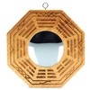 better us Feng Shui Wood Chinese Bagua Mirror 4 Inch