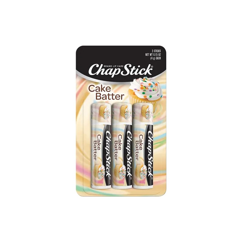 Bálsamo Labial Hidratante Chapstick, Set Por 3, Original