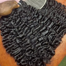 Free Tax Straight Natural Body Burmese Kinky Wavy Curl Indian Raw Human Hair Bundles for Hair Wholesalestyle: 1 bundle Body wave, color: Natural black, Stretched Length: 20 Inches