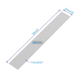 FOCMKEAS Diamond Sharpening Plate, Grit 1000 Knife Sharpener Stone, Knife Sharpening Stone for Kitchen Knife Sharpener Professional Sharpening Tool(#1000）