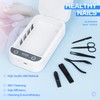 LXIANGN Nail Tool Sterilizer with Blue Light,Portable USB Sterilizer For