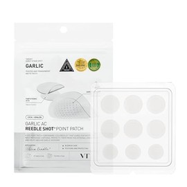 VT COSMETICS Garlic AC Reedle Shot Point Patch, Spot Patch for Early-Stage Blemishes (9 Patches)                                                      