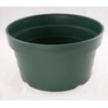 Calibonsai Japanese Heavy Duty Round Green Plastic Bonsai Training Pot
