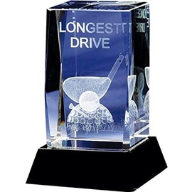 Longridge Golf „Longest Drive“-Kristalltrophäe