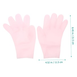 BIUDECO Winter Moisturizing Gloves Soft Cotton Whitening Hand Care Exfoliating Gloves Dry Skin Care