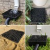 Prestantious Catch Basin Gutter Downspout Extensions, 12"×12" Low Profile Catch