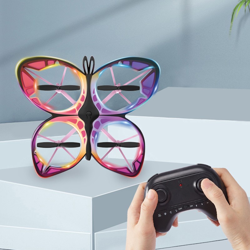 Mini Drone for Kids Remote Control Drone with Colorful Light