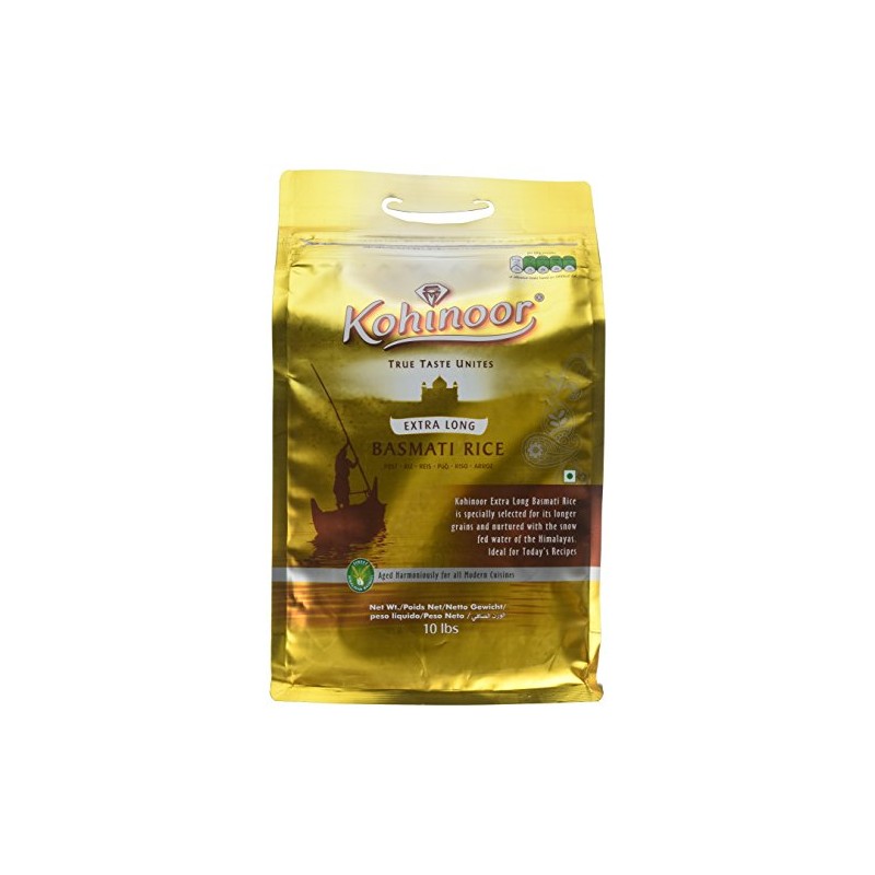 Kohinoor Gold Basmati Rice 10 Lbs