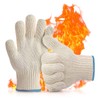 Heat Resistant Oven Gloves, Resistant Hot Surface Handler Oven Mitts