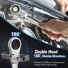 DISEN 12-13mm Extra Long Flex Head Ratcheting Wrench set, Double