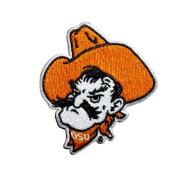 Unbranded Oklahoma State Cowboys Vintage Logo Embroidered 2.5in Iron / Sew-On Patch