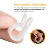 GOOACC 1/2 Inch Rope Light P-Style Mounting Clips with Pan