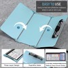 Nursing Clipboard Foldable, Foldable Clip Board w/Nursing Edition Cheat Charts,