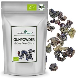 tea`s finest® Green Tea Gunpowder China Loose - Organic (1000 g)