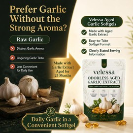 Aged Garlic, 24-Month Odorless Formula, 300 Softgels