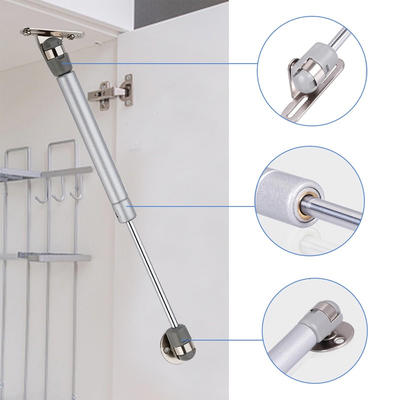 Forhandy Pack of 4 Gas Spring 60N/6 kg Gas Pressure