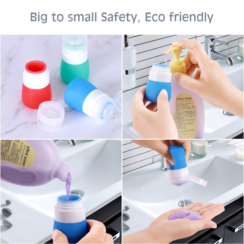 Salad Dressing to Go, Squeezy Portable Salad Dressing Bottles, Salad