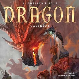 Llewellyn's 2025 Dragon Calendar