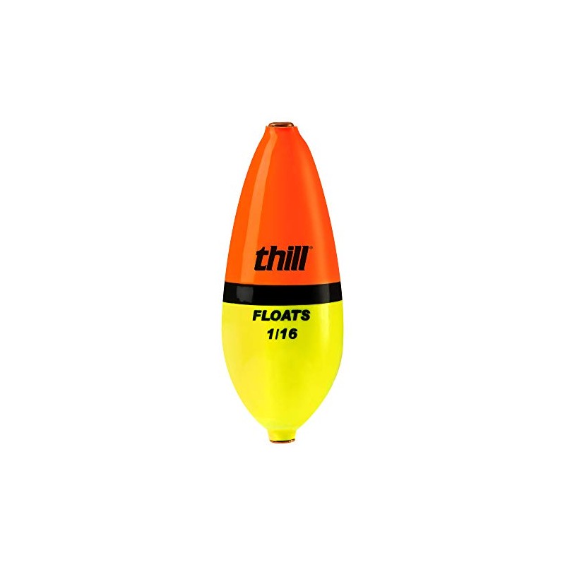 Thill Wobble Bobber - 1/16 oz., Orange/Yellow