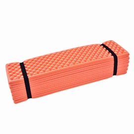 Outdoor Foam Camping Mat Folding Beach Tent Sleeping Pad Waterproof Mattress(Orange)